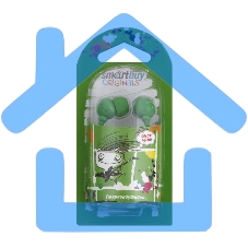 Внутриканальные наушники Smartbuy® COLOR TREND, зеленые (арт. SBE-3200)/320