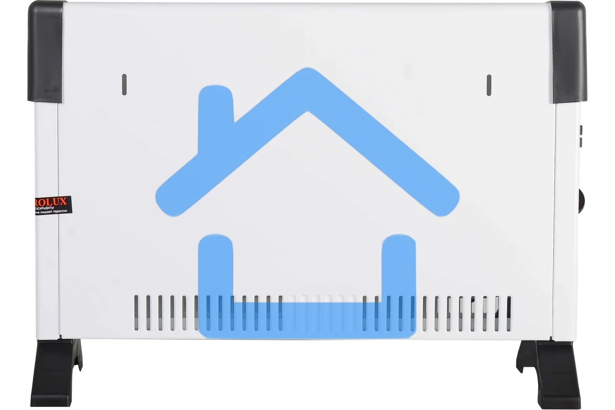 Конвектор Eurolux ОК-EU-1500C белый, 1500 Вт, 20 м2, термостат