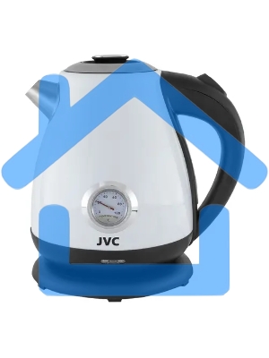 Чайник электрический JVC JK-KE1717 белый, объем 1,7л, максимальная мощность 2200 Вт