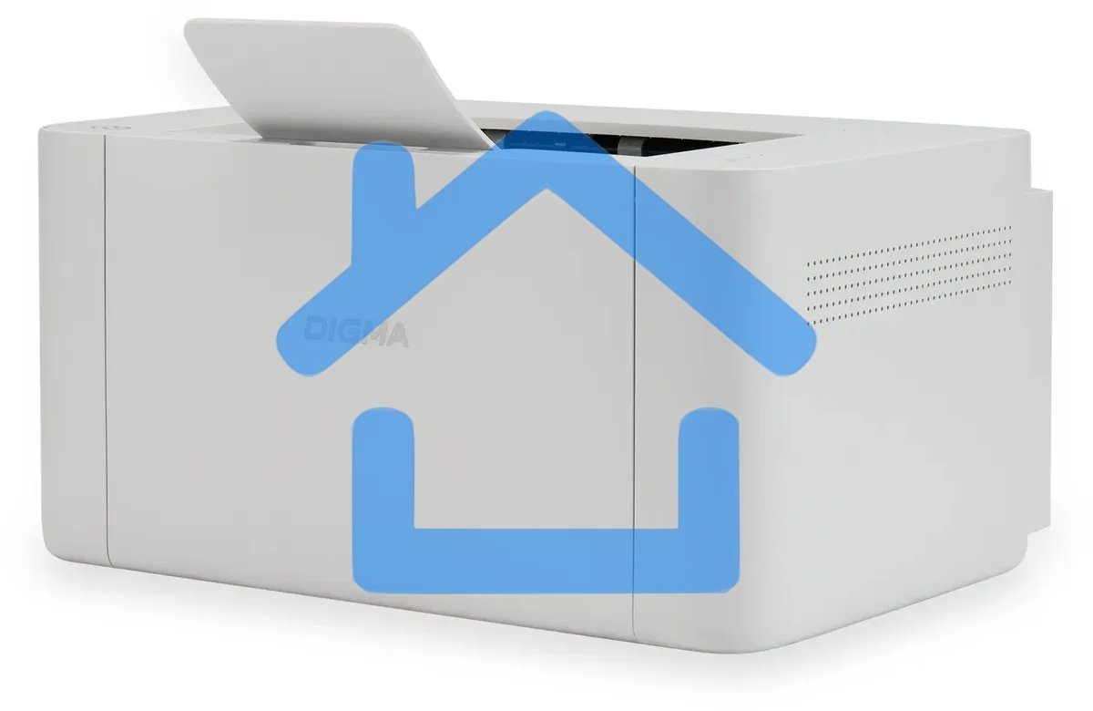 Принтер лазерный Digma DHP-2401W серый, A4, ч/б, печ. до до 24 стр/мин., 600 x 600 dpi, USB, Wi-Fi, BlueTooth