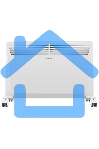 Конвектор Ballu BEC/HMM-1500 белый, 1500 Вт, 20 м2, термостат