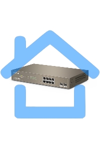 Коммутатор IP-COM G3310P-8-150W PoE с облачным управлением 8GE+2SFP