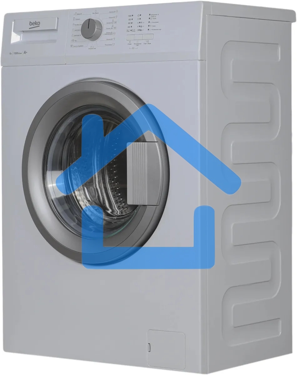 Стиральная машина Beko WDN635P1BSW (R) белый, загрузка фронтальная 6 кг, 1000 об/мин., класс: А