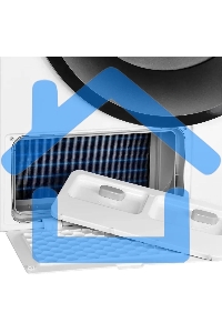 Сушильная машина Kuppersberg DM 610 W белый, 9 кг, сушка - тепловой насос, программ - 14, 59.5 x 85 x 68.5 см