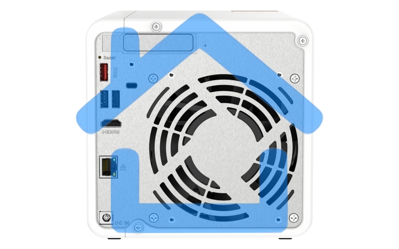 Сетевое хранилище NAS Qnap Original TS-462-4G 4-bay настольный Celeron N4505