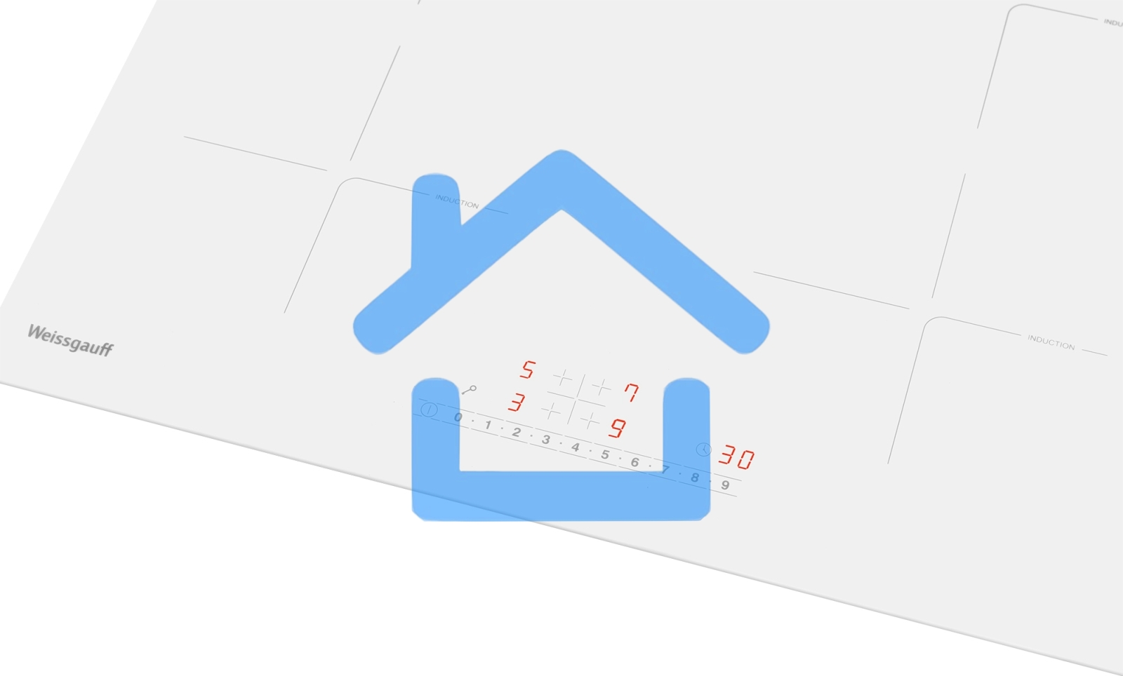 Индукционная варочная панель Weissgauff HI 640 WSC