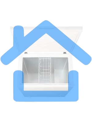 Морозильный ларь Kraft BD(W)-230RX, белый, 214л