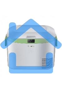 Холодильник автомобильный Бирюса НС-18P1 белый