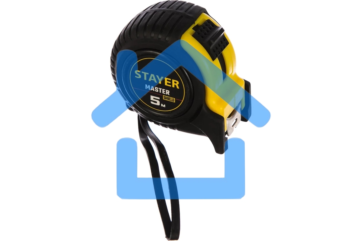 Рулетка Stayer MASTER 5м / 25мм в ударостойком обрезиненном корпусе 34025-05-25