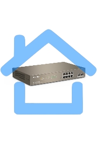 Коммутатор IP-COM G3310P-8-150W PoE с облачным управлением 8GE+2SFP