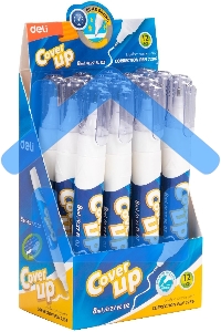 Ручка корректор Deli E7286 шариковый белый 8мл