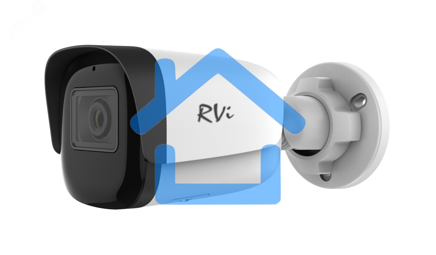 Видеокамера IP 4Мп цилиндрическая с ИК-подсветкой до 50м IP67 (2.8мм) RVi-1NCT4052 (2.8) белый