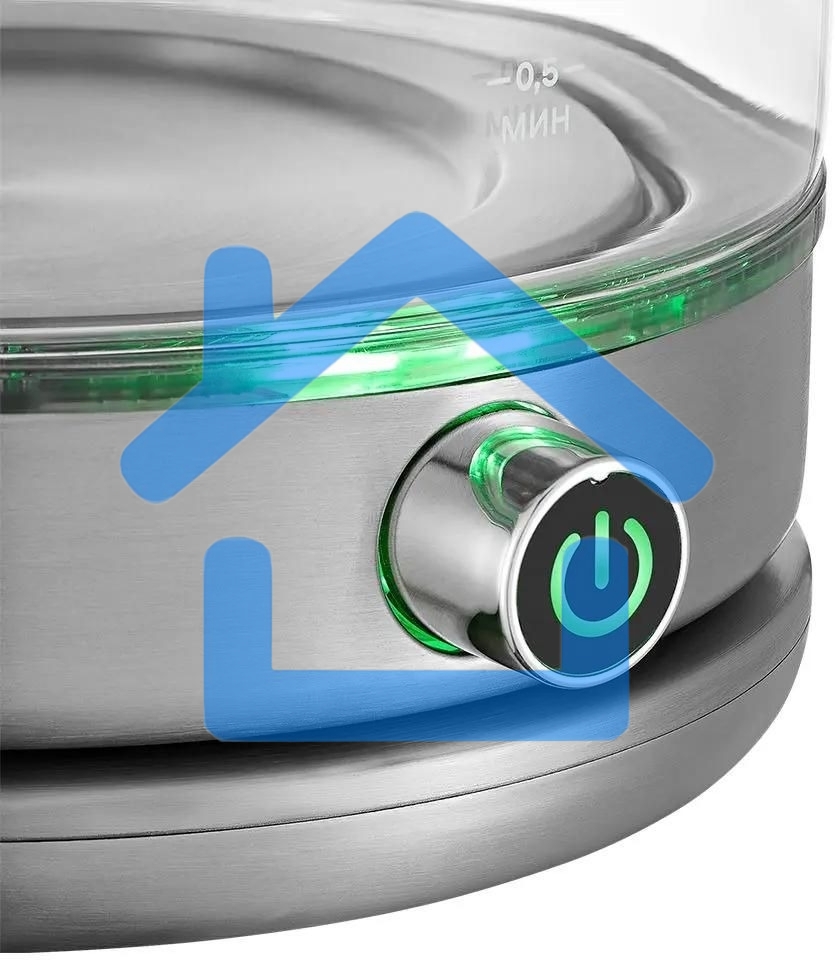 Чайник электрический Kitfort КТ-6172 1.7л. 2200Вт нержавеющая сталь корпус: стекло/металл