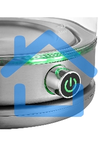 Чайник электрический Kitfort КТ-6172 1.7л. 2200Вт нержавеющая сталь корпус: стекло/металл