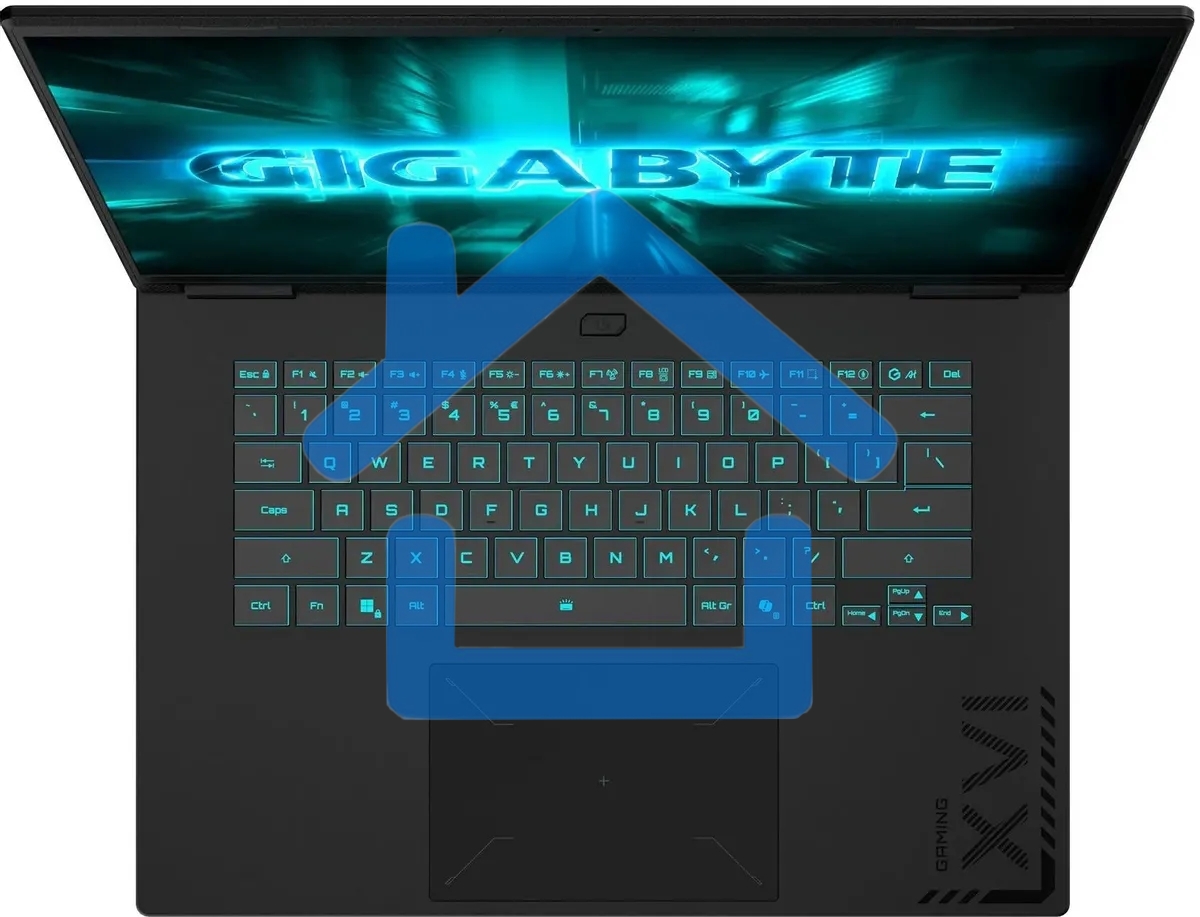 Ноутбук Gigabyte Gaming A16 GA6H черный Intel Core i7-13620H/32Gb/SSD1Tb/16