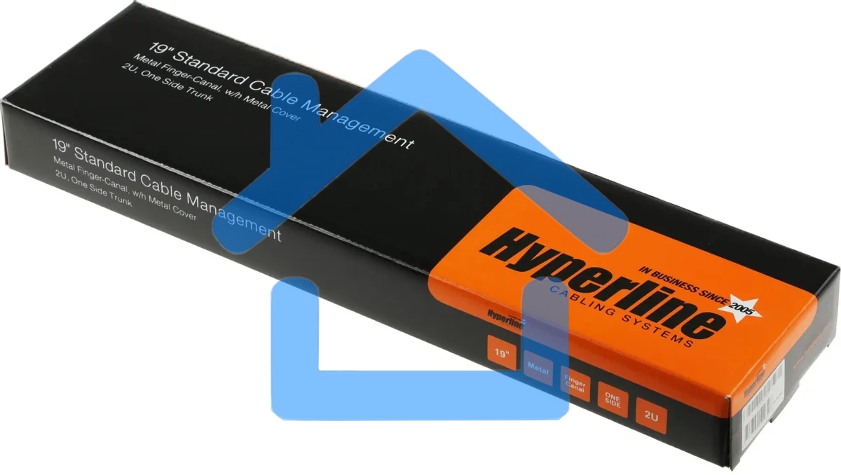 Кабельный органайзер Hyperline CM-2U-MLF-COV 2U шир.:19