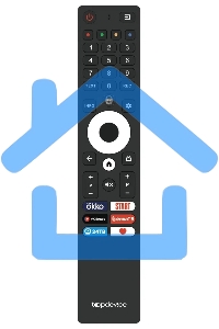 Телевизор Topdevice 50'' TDTV50CQ08U черный A-QLED UHD 60Hz Smart 2/8Gb