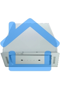 Вытяжка встраиваемая Zigmund & Shtain K 014.5 W управление сенсорное, белый