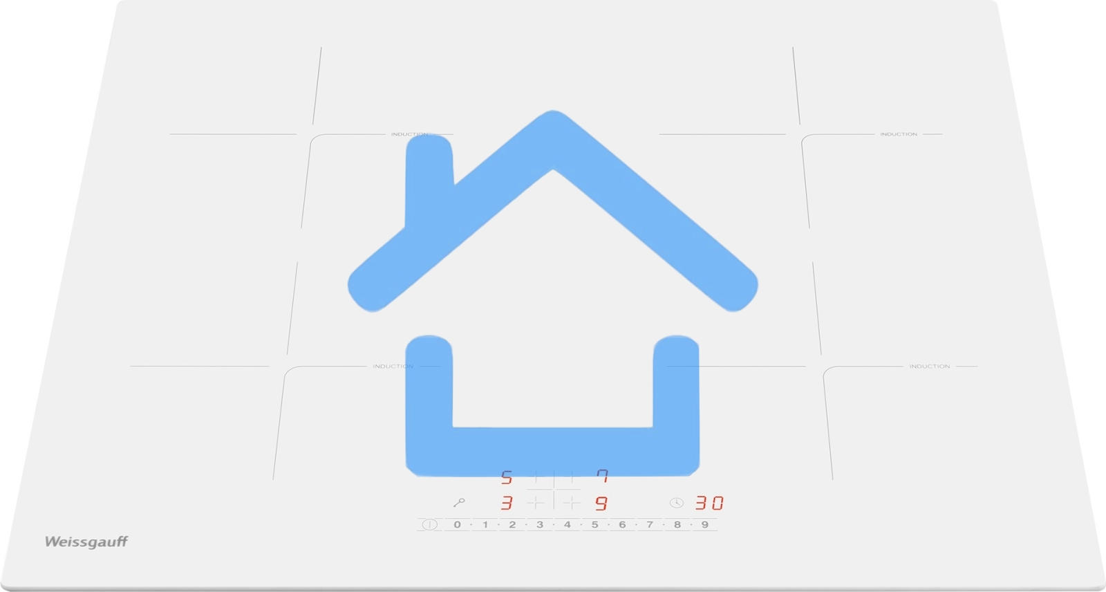 Индукционная варочная панель Weissgauff HI 640 WSC