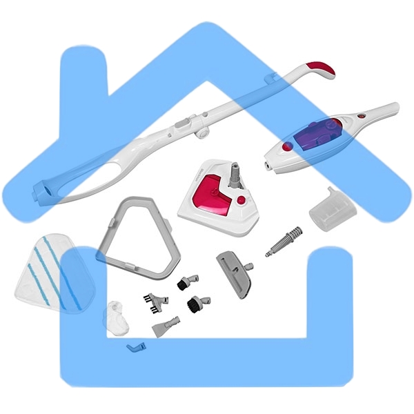 Паровая швабра Blackton Bt SM1115 White-pink, Мощность 1300 Вт, 2 в 1. Вертикальная и компактная, Давление 1 бар, Резервуар для воды 300 мл, Резервуар для моющего средства 180 мл Время неприрывной работы до 20 минут, Быстрая и эффективная очистка всех тип