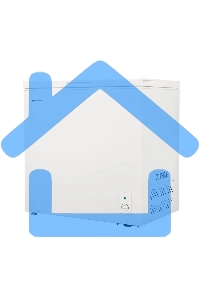 Морозильный ларь Kraft BD(W)-230RX, белый, 214л