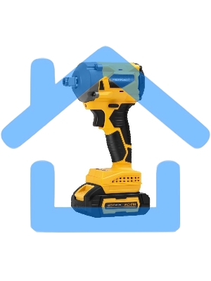 Гайковерт бесщеточный ProfiPower BLDTW-18V (Li-ion-2шт, 2.0А·ч, 330Нм,З/У,в коробке)