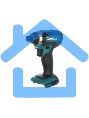 Дрель-шуруповерт Makita DTD152Z, Аккумуляторная, 18В, Без АКБ и ЗУ, Ударный