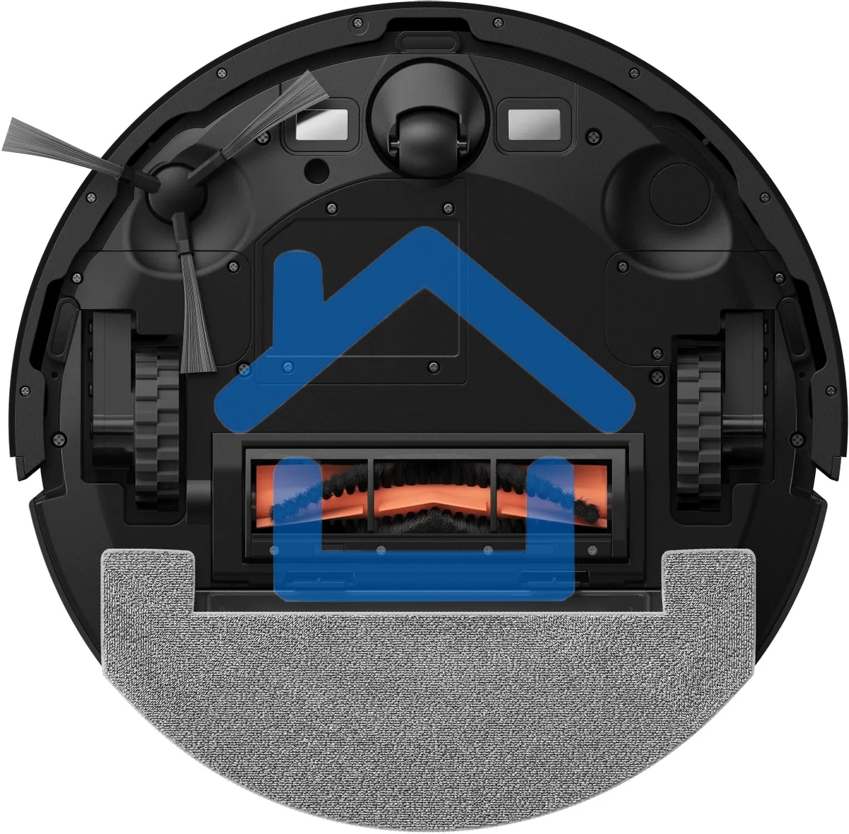 Робот-пылесос Dreame Trouver E20 Pro черный, 3200 мAч Li-Ion, уборка сухая/влажная, пылесборник контейнер 0.33 л