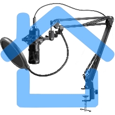 Микрофон Defender Space GMC 450 USB, стойка, провод 1.5 м