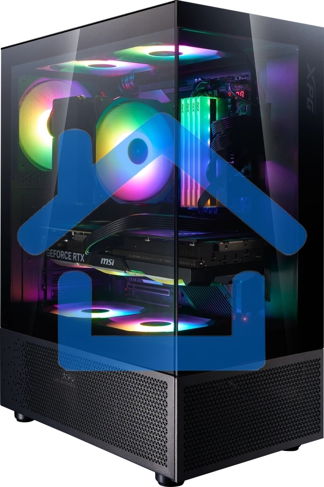 Компьютерный корпус XPG INVADERXMINIMT-BKCWW