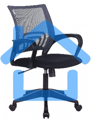 Кресло компьютерное Бюрократ CH-695N/DG/TW-11 спинка сетка серый TW-04, сиденье черный TW-11