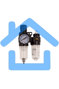 Блок подготовки воздуха регулятор-фильтр-лубрикатор FLR1500, 10 бар, 1500 л/мин, 1/4