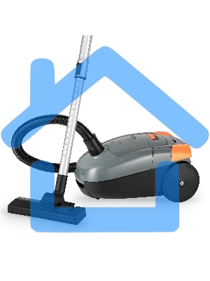 Пылесос Vitek VT-1819 серый, 400/1400Вт, уборка сухая, пылесборник мешок 3 л