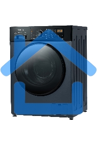 Стирально-сушильная машина Бирюса WMD-SM812/03 W перламутровый синий, загрузка фронтальная 8 кг, 1200 об/мин, класс: А+++