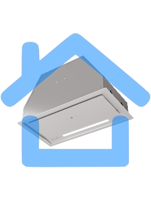 Вытяжка встраиваемая LEX Hyper 900 GS Inverter WH белый, 70 см, 850 куб. м/ч, 44 д