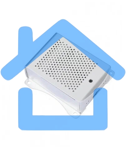 Корпус перфорированный Qumo с доп.креплением, Aluminum Case, Raspberry Pi 4B, silver(RS036)