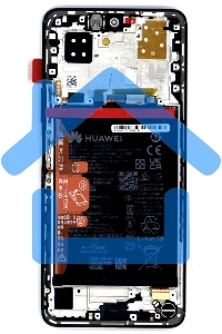 Дисплей для Huawei Nova 9 SE в сборе с тачскрином, панелью и аккумулятором (SPY 02354UWA), белый