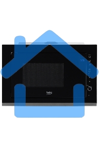 Микроволновая печь встраиваемая Beko BMGB 25333 X черный, 25 л, 900 Вт, переключатели - поворотный механизм/сенсор