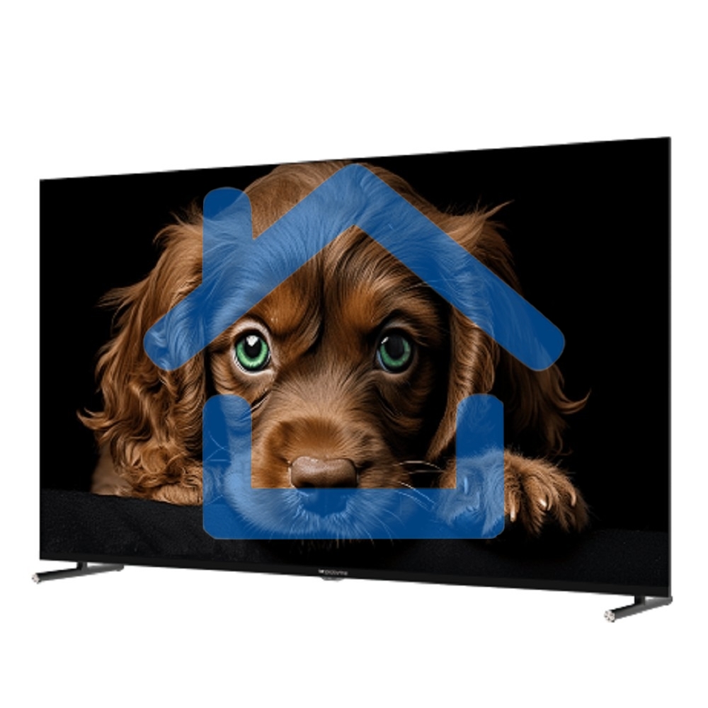 Телевизор Topdevice 50'' TDTV50CQ09U черный QLED UHD 60Hz Google TV 2/16Гб