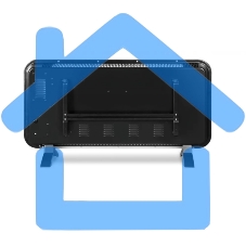 Конвектор Neoclima AURA-2000B черный, 2000 Вт, 25 м2, электронный термостат, Wi-Fi