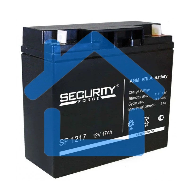 Батарея Delta (Security Force) SF 1217 напряжение 12/17В