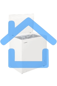 Морозильный ларь Kraft BD(W)-230RX, белый, 214л