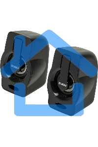 Акустическая система Sven 255 (2x3W, RGb подсветка, USB) черная
