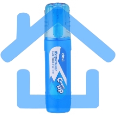 Ручка корректор Deli EH10790 голубой, корпус белый 12мл, дисплей картонный