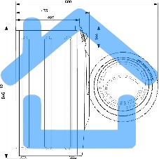 Стиральная машина Atlant СМА-60У1210-00 белый, загрузка фронтальная 6 кг, 1000 об/мин, класс: А++