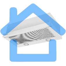 Вытяжка телескопическая HOMSair Flat 60 белый, 60 см, 520 куб. м/ч, 47 дБ