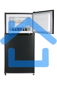 Холодильник Nordfrost NRT 144 232 черный двухкамерный 262/68 л морозилка сверху, капельная система