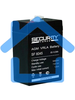 Батарея Delta Security Force SF 6045 (6V 4.5Ah)