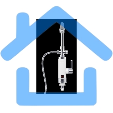Водонагреватель проточный Thermex Focus 3000