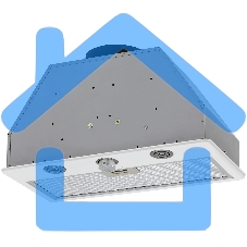 Вытяжка встраиваемая KRONA Sven 600 one knob белый, 60 см, 1000 куб. м/ч, 53 дБ